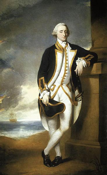George Dance the Younger Portrait of Captain Hugh Palliser